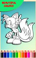 How to color Sonic the Hedgehog (coloring pages) screenshot 2