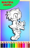 How to color Sonic the Hedgehog (coloring pages) screenshot 3