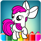 How to color My Little Pony (coloring pages) icon