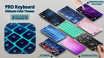 Pro Keyboard Color Themes Affiche