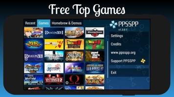 Pro Emulator Psp Free games 2018 For android Affiche