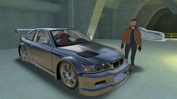 M3 E46 Drift Simulator Affiche