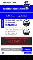 Floor heating calculator - Profi Floor screenshot 3