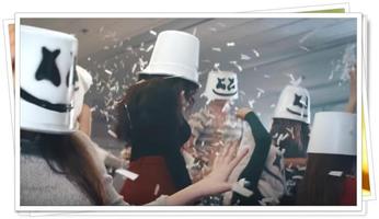 Poster Marshmello Alone Song Lyrics