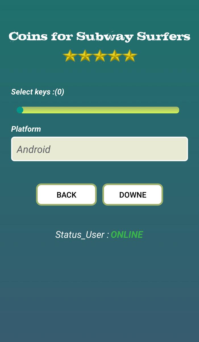 Coins Keys For Subway Surfers APK pour Android Télécharger
