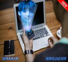 Projector Hologram Kpop BTS Jungkook K-Pop Game capture d'écran 1