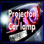 Projector Car Lamp-icoon
