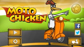 Moto Chicken plakat