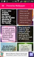 Proverbs Bible Wallpaper [On] ポスター