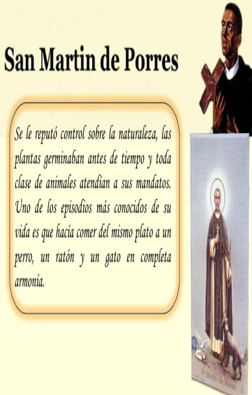 Android İndirme için Imagenes con oraciones San Martin de Porres APK