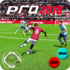 Pro 2018 : Football Game soccer آئیکن