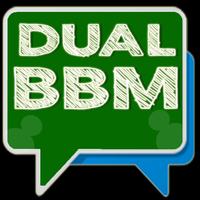Dual BBM Transparan Tutorial स्क्रीनशॉट 1