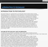 برنامه‌نما Psychology Education عکس از صفحه