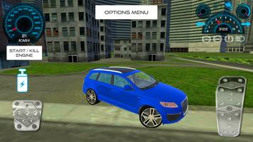 Q7 Jeep Driving Simulator постер