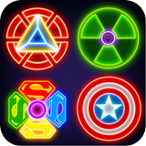 Super Hero Fidget Spinner 2-Avenger Spinner Zeichen