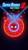 Super Hero Fidget Spinner 2-Avenger Spinner Affiche