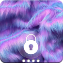 Fur Purple Pink HD Lock Screen APK