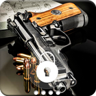 Gun Bullet HD Lock Screen icône