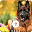 German Shepherd Pin Lock Screen aplikacja