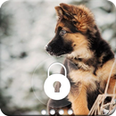 German Shepherd Puppy Lock Screen aplikacja