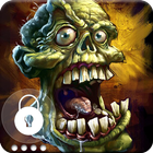 Zombie Dead Brainless Art  HD Security Screen Lock ikona