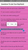 Questions To Ask Your Boyfrien تصوير الشاشة 1