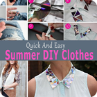 Quick And Easy Summer DIY Clothes icône