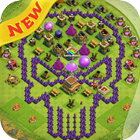 Maps of Clash of Clans 2018 BASE DESIGN ไอคอน