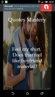 Poster Flirting Quotes