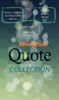 Johnny Cash Quotes Collection Plakat
