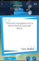 Coco Chanel Quotes captura de pantalla 3