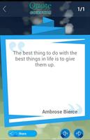 Ambrose Bierce Quotes تصوير الشاشة 3