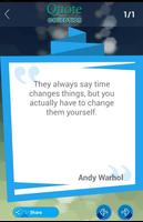 Andy Warhol Quotes Collection capture d'écran 3