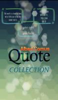 Albert Camus Quotes Collection โปสเตอร์