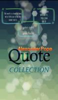 Alexander Pope Quote Affiche