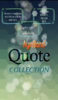 Ayn Rand Quotes Collection Affiche