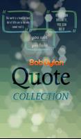 Poster Bob Dylan Quotes Collection