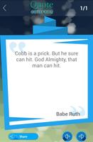 Babe Ruth Quotes Collection captura de pantalla 3
