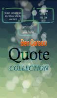 Ben Carson Quotes Collection ポスター