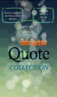 Ben Carson Quotes Collection poster