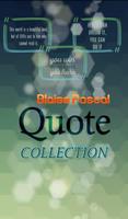 Blaise Pascal Quotes Poster