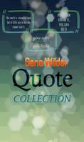 Gene Wilder Quotes Collection Affiche