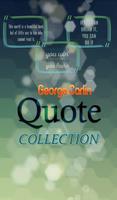 Poster George Carlin Quotes