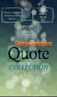 George Santayana Quotes পোস্টার