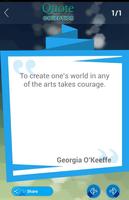 Georgia O'Keeffe Quotes capture d'écran 3