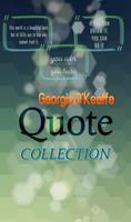 Georgia O'Keeffe Quotes ポスター