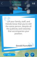 Donald Rumsfeld Quotes capture d'écran 3