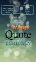 Dan Quayle Quotes Collection постер