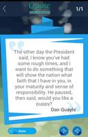 Dan Quayle Quotes Collection screenshot 3