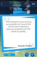 Deepak Chopra Quote capture d'écran 3
